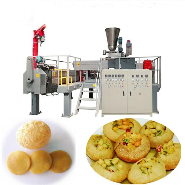 Automatic 3D Snack Pellets Panipuri Golgappa Fryums Making Machine #1 image