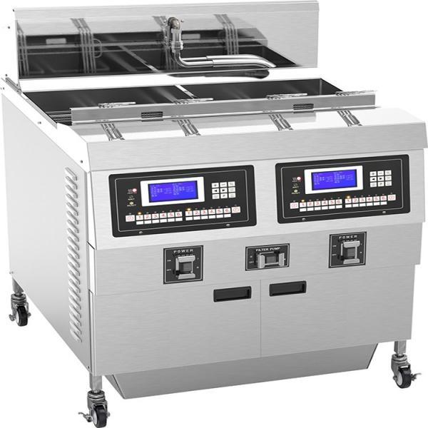 Stainless Steel Deep Fryer Chicken Deep Fryer Machine Chip Frying Equipment #1 image