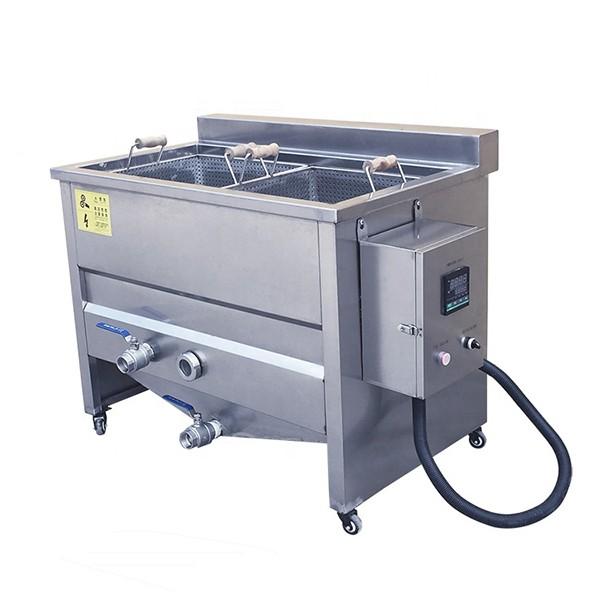 Double-Screw and Automatic Potato French Fries Chips Frying Processing Equipment with Ce #1 image
